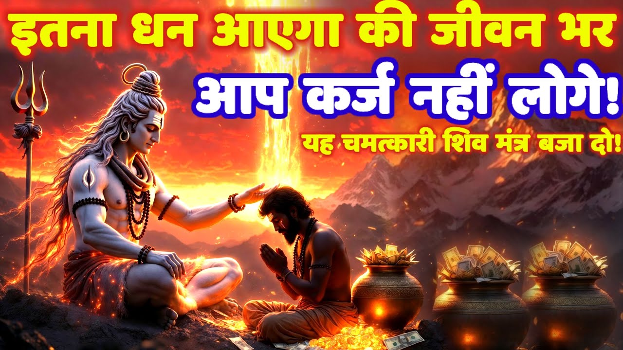 धन प्राप्ति और कर्ज मुक्ति अमोघ शिव मंत्र: karj mukti mantra | Dhan Prapti Mantra | Shiv Mantra