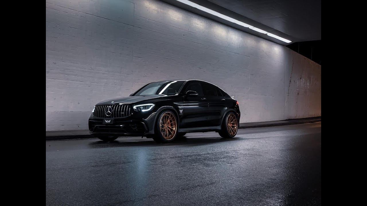 GLC63 AMG S Coupe Facelift Vossen M-X4T 3 Teilig Tieferlegung Lowering Blacklistcars