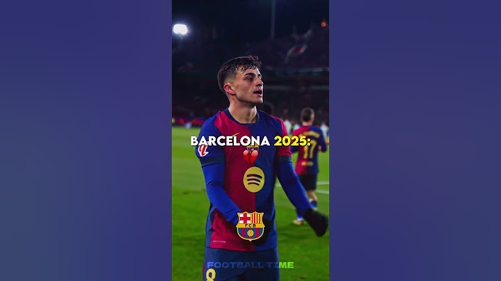 Barcelona 2025 vs 2015 💔☠