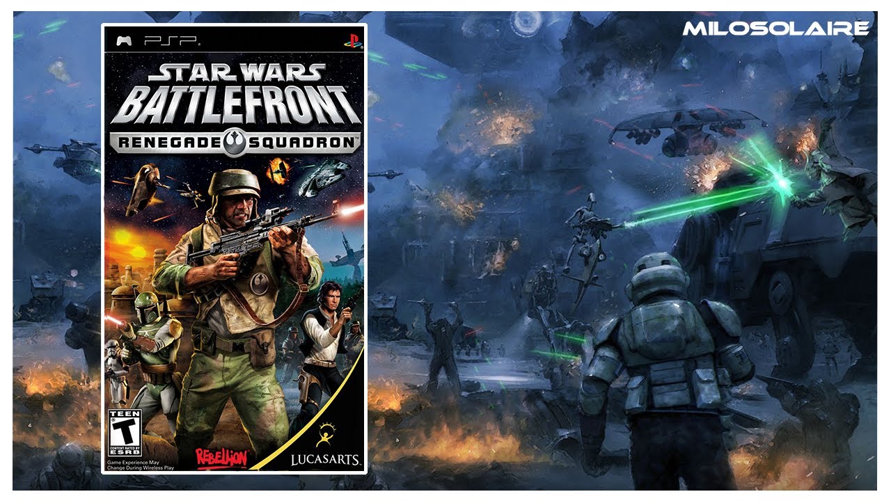Star Wars Battlefront Renegade Squadron Psp
