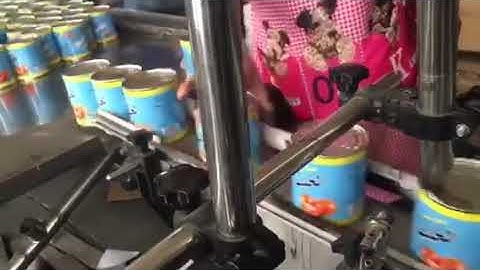 wet glue labeling machine for tin can