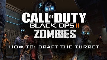 Black Ops 2 Zombies TranZit How to Craft the Turret (Voice Tutorial)