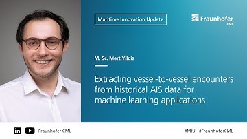 MIU Extracting vessel to vessel encounters from historical AIS data for machine learning ap