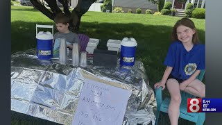 North Branford girl raises $1K for fallen trooper's family through lemonade stand