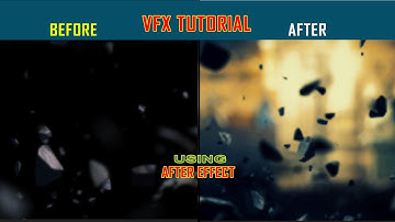 vfx tutorial | 3d element |after effect tutorial| rock fracture