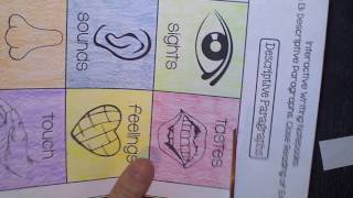 Descriptive Paragraphs: Interactive Notebook Activity (IWN L13)