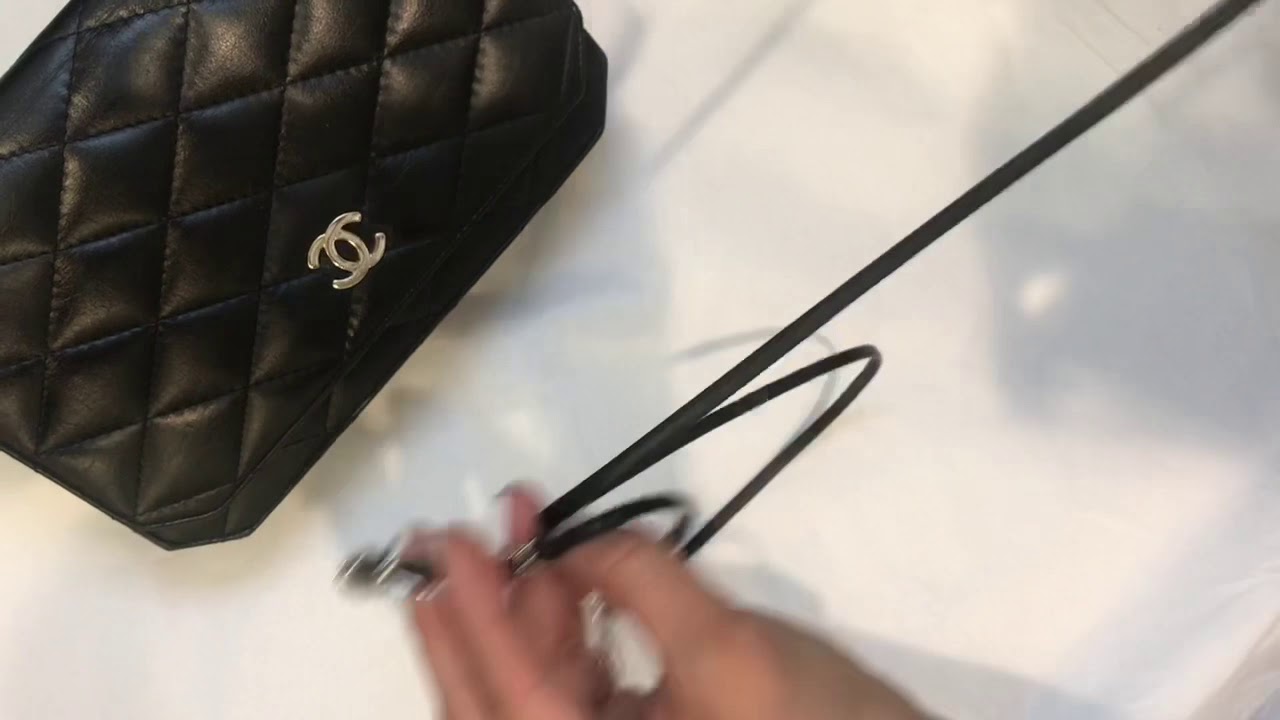 Threading Chanel Leather in Chain - YouTube