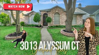 3013 ALYSSUM CT GARLAND TX - UPDATED 3 BED 2 BATH 1 STORY HOME 
