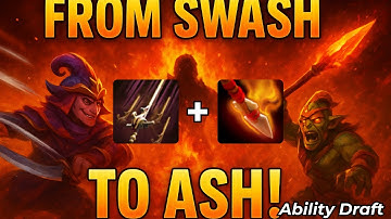 Swashbuckle + Burning Spears = Ash! | Ability Draft