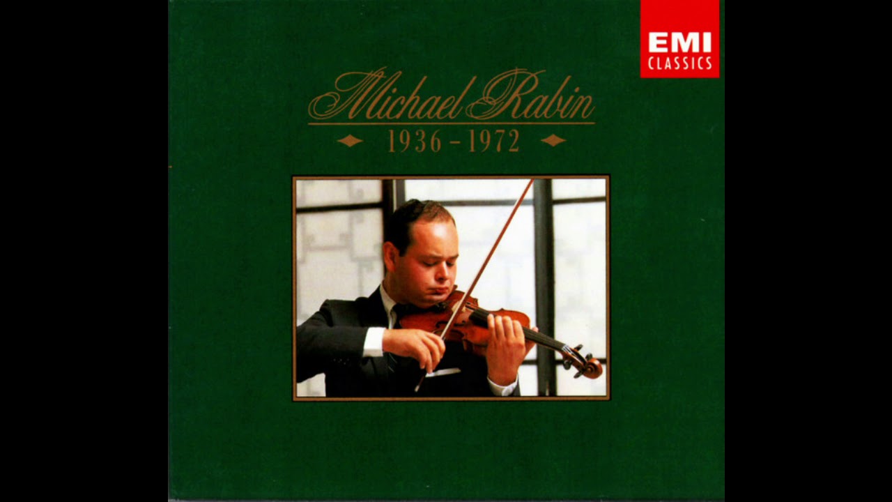 Eugène Ysaÿe Sonate Op. 27 No. 4 / Michael Rabin (EMI 6 CD 1936-1972) 1991