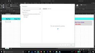 ExcelMytips Import Data From a Webpage