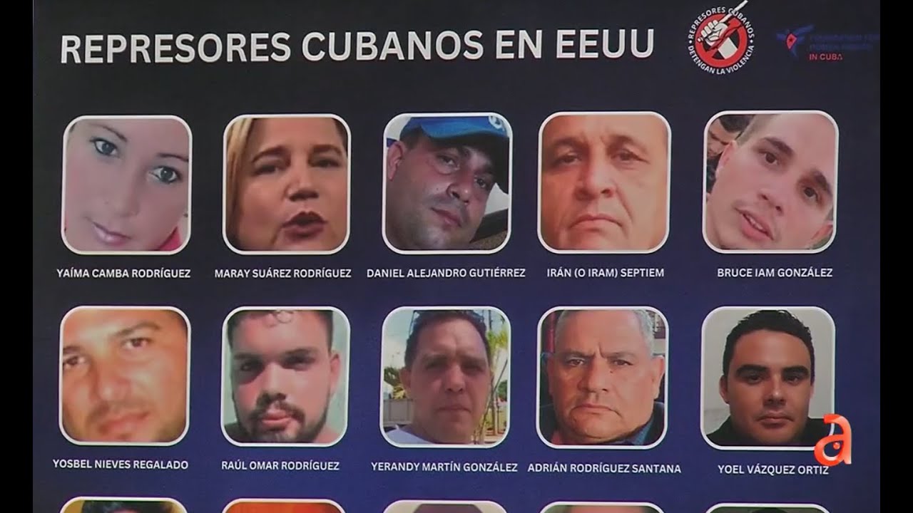 americateve | Fundación para los Derechos Humanos revela rostros de 20 represores cubanos escondidos en EEUU