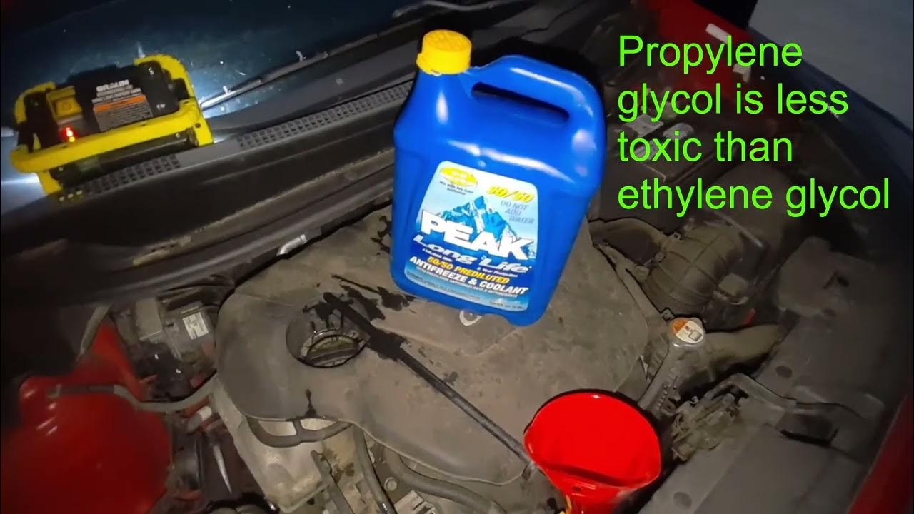 How to refill coolant in a Kia Rio / Hyundai Accent (2012, 2013, 2014