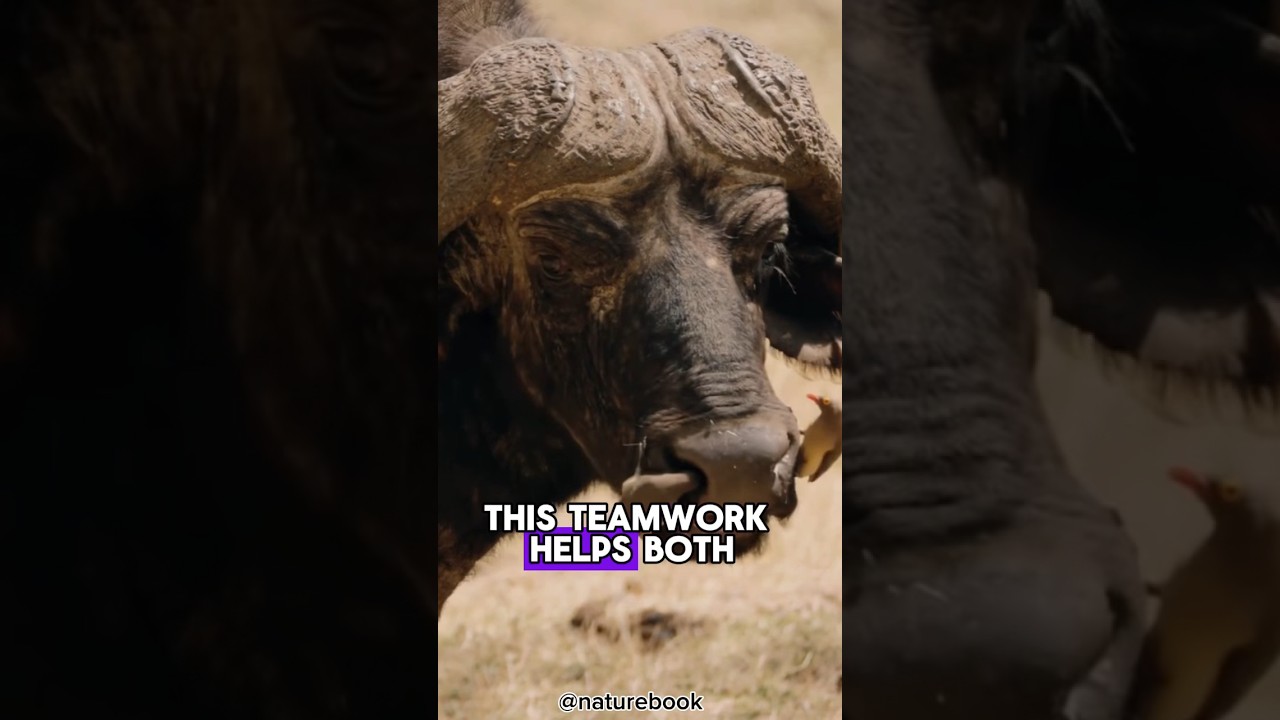 The bird that eat buffalo’s nostrils | Oxpecker ! 