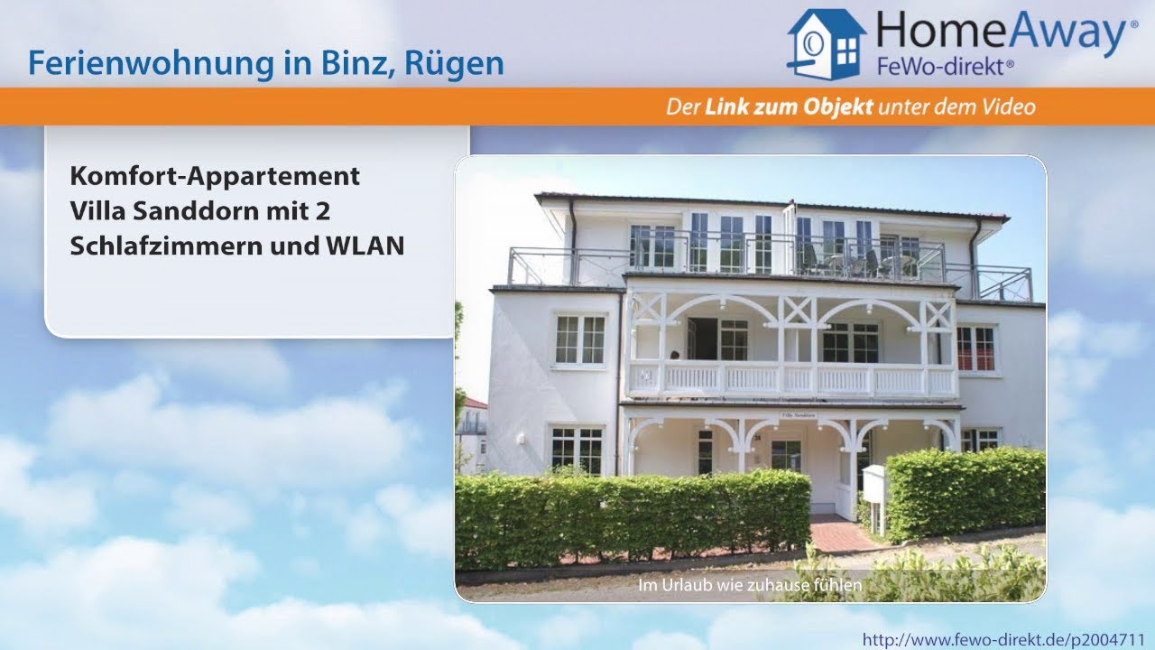 Binz: Komfort-Appartement Villa Sanddorn mit 2 Schlafzimmern und ... Binz: Komfort-Appartement Villa Sanddorn mit 2 Schlafzimmern und ...