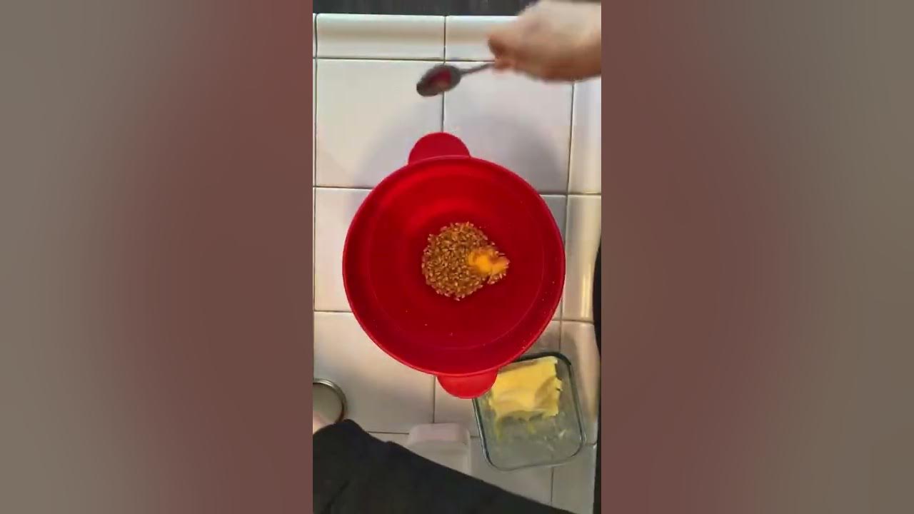 The Original Hotpop Microwave Popcorn Popper, Silicone Popcorn Maker