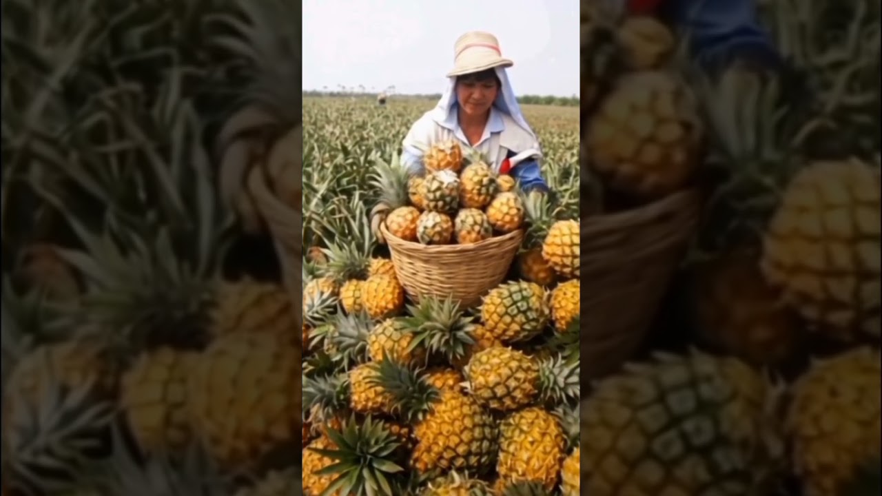 High profit Pineapple fruit farm (अनानास) 