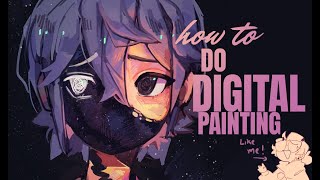 How to do digital painting by Bluebiscuits 251,699 views 3 months ago 22 minutes