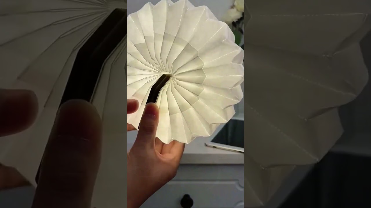 Amazing Paper Accordion Lamp! 😍🎨 