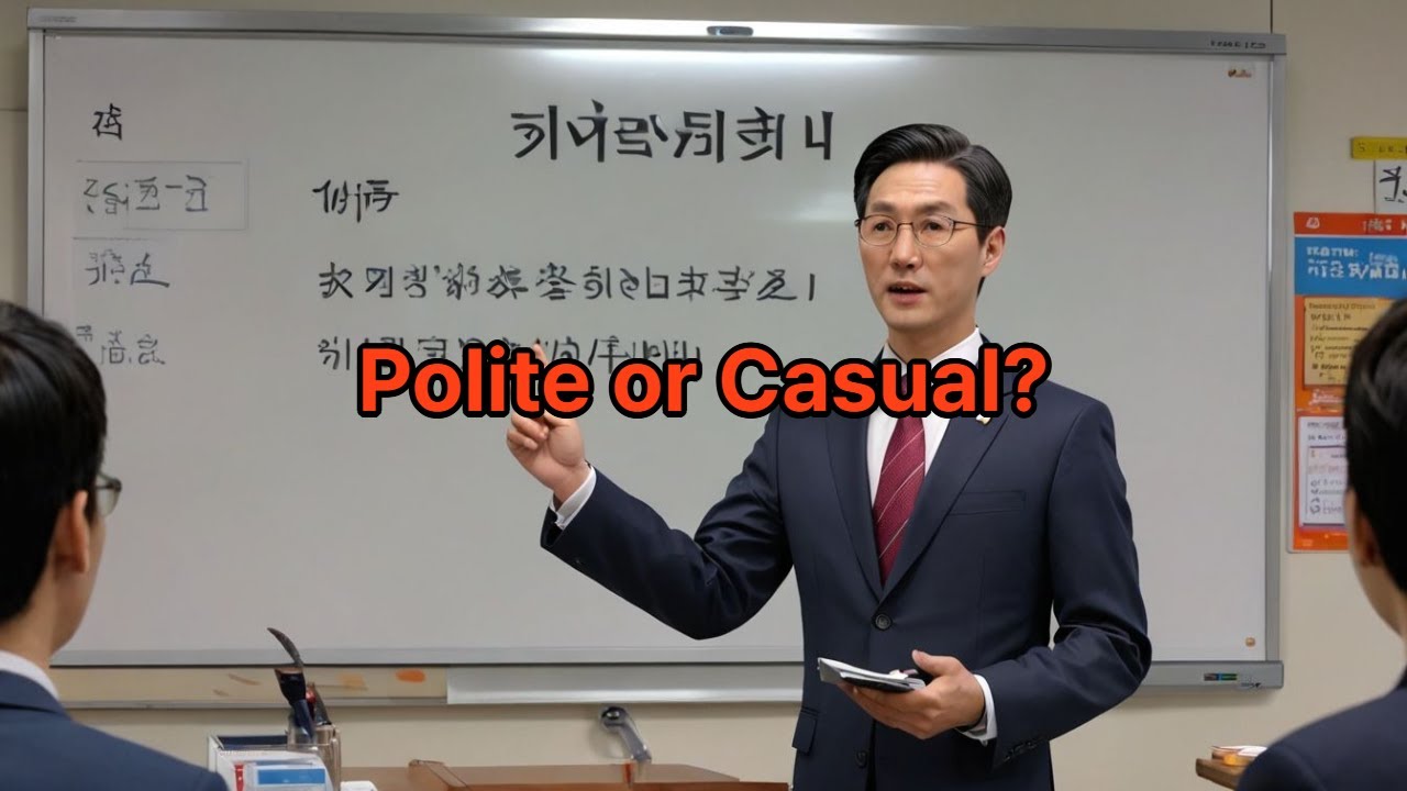 How to Use Korean Formal and Informal Speech!