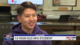 13-Year-Old Shines as an HPU Student