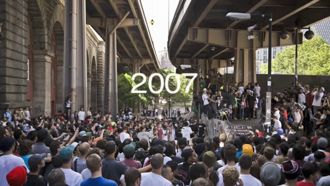 The history of the Brooklyn Banks Skateboarding Montage - New York City