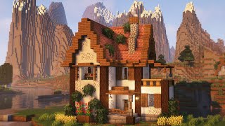 Minecraft: How To Build A Farmhouse | Easy Cottage Tutorial