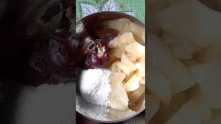 apple puree//// another way Apple puree// আপেল,খেজুর,সেরেলাক mixed// subscribe now