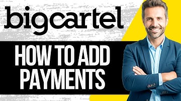 How To Add Payments To Big Cartel Website | Full Tutorial 2025