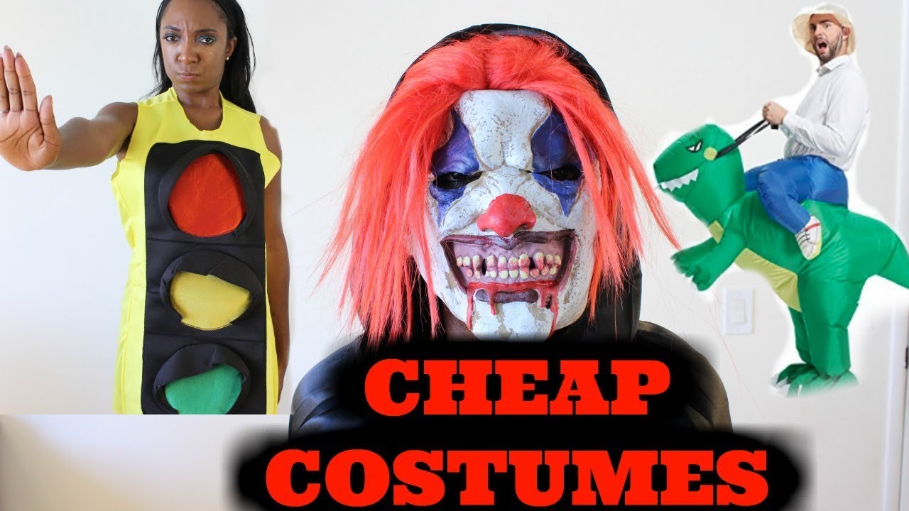 CHEAP vs Expensive Amazon Halloween Costumes YouTube
