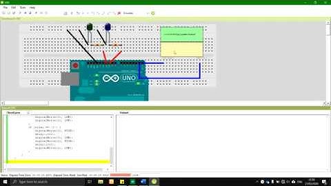 ♾ Simulasi komunikasi Serial Arduino IDE x VBB (Virtual Breadboard) Studio | part 1