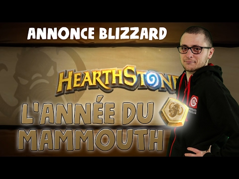 L&rsquo;année du Mammouth - ANNONCE DE BLIZZARD