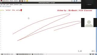 Shell Scripting Online Lecture 6 cut command , user interactive scripts , comm