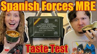 Spanish Army MRE Lunch (Field Combat Ration) 🇪🇸 Spain Armed Forces Military Meal Ready To Eat Review