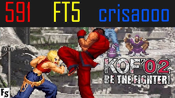 King of Fighters 2002 - 591. [Blue Mary/Mai/Andy] vs crisaooo [Kim/Yuri/Kula] (Fightcade FT5)