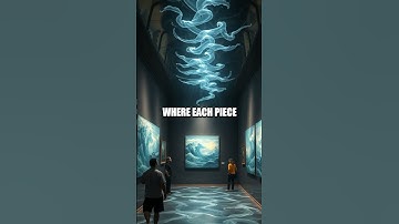 Waves of Code: AI Art from Ocean Storms