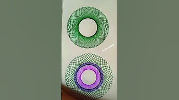 simple spirograph design #youtube #spirograph #shorts #subscribe #like