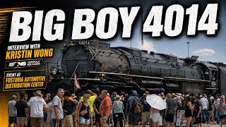 Union Pacifics Big Boy No. 4014 At Fostoria Automotive Distribution Center July 2026