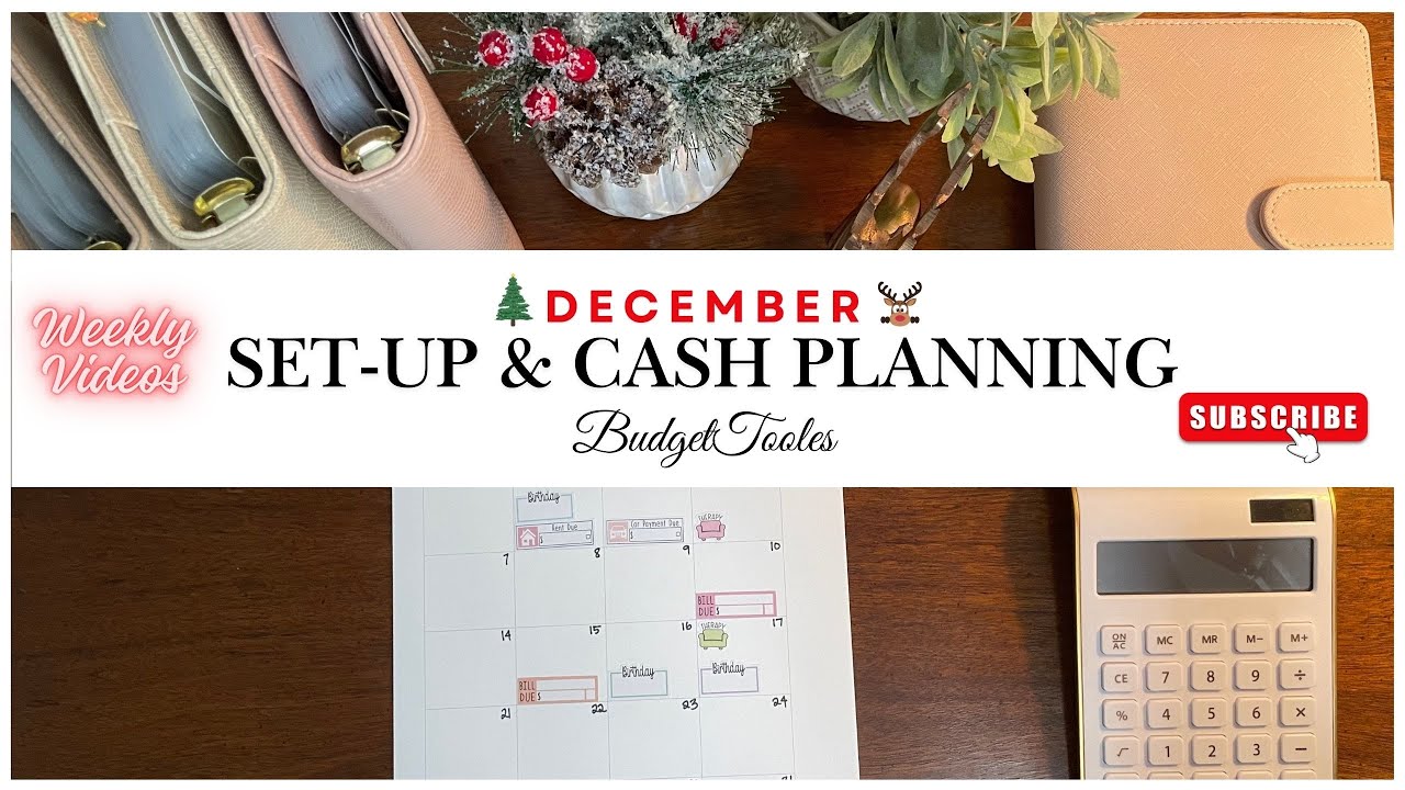 December Week 1 Setup + Cash Planning | Baby Step #1 Complete ➜ Debt Payoff Mode ON