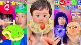 Random Emoji Food Challenge ASMR Compilation! 🥵bubble tea(Part258)