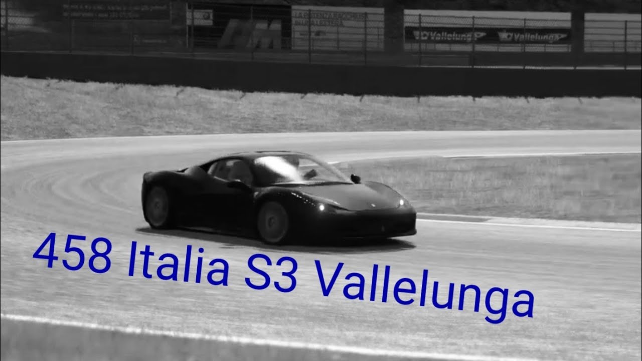 Assetto Corsa - Ferrari 458 Italia S3 - Vallelunga Club 0:49.340 ...