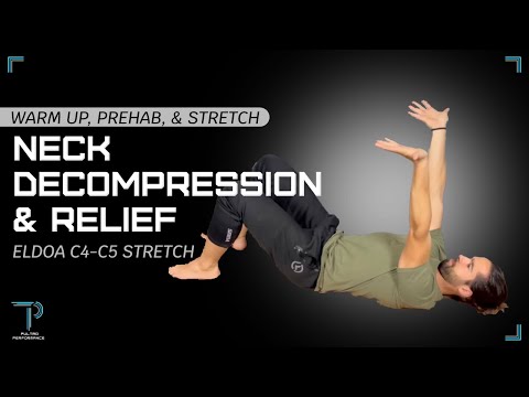 Neck decompression & relief — ELDOA C4-C5 stretch