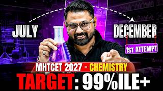 MHT-CET 2027 July Se Start Karke 99+ %ile Kaise Laayen? | Chemistry #mhtcet2027