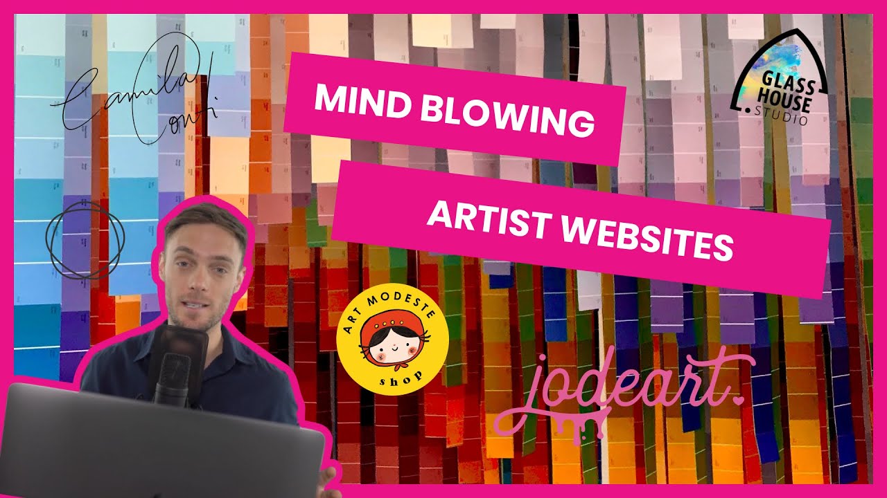 10 Best Artist site Examples of 2024 MIND BLOWING (!) YouTube