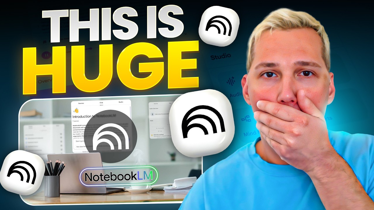 Новые обновления NotebookLM полностью уничтожают инструменты, которые стоят 200 долларов в месяц ...