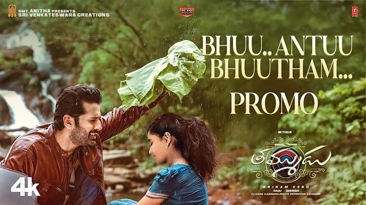 Bhuu Antuu Bhuutham Promo | Thammudu | #ThammuduOnJuly4th | Nithiin | Sriram Venu | Raju - Shirish