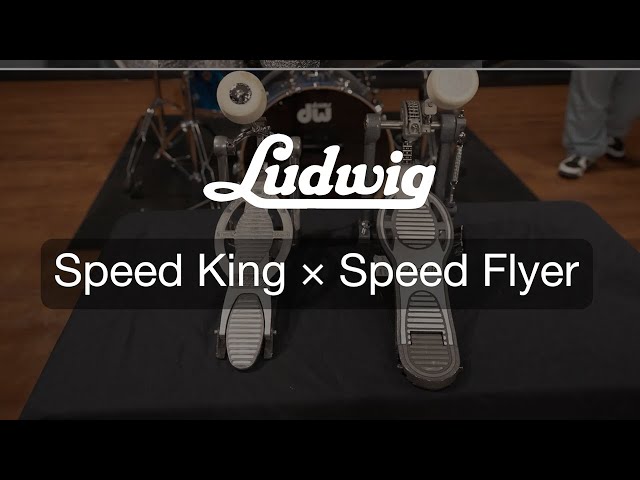 ペダル解説】 Ludwigで長い歴史を持つSpeed KingとモダンなSpeed Flyer