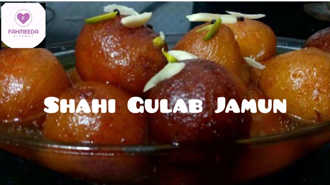 SHAHI GULAB JAMUN# FAMOUS EASY  DESSERTS RECIPE 