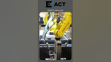 Check out this #FANUC robot performing case unpacking. Contact us today to automate! exact-usa.com