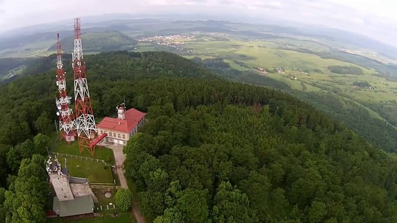 Boguszów Gorce z lotu ptaka  Maj 2014 r